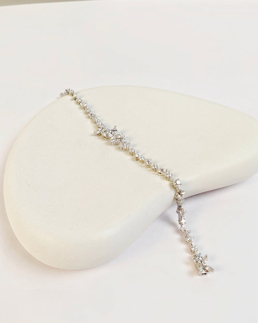 Lumina Tennis Bracelet | 925 Silver | Odins