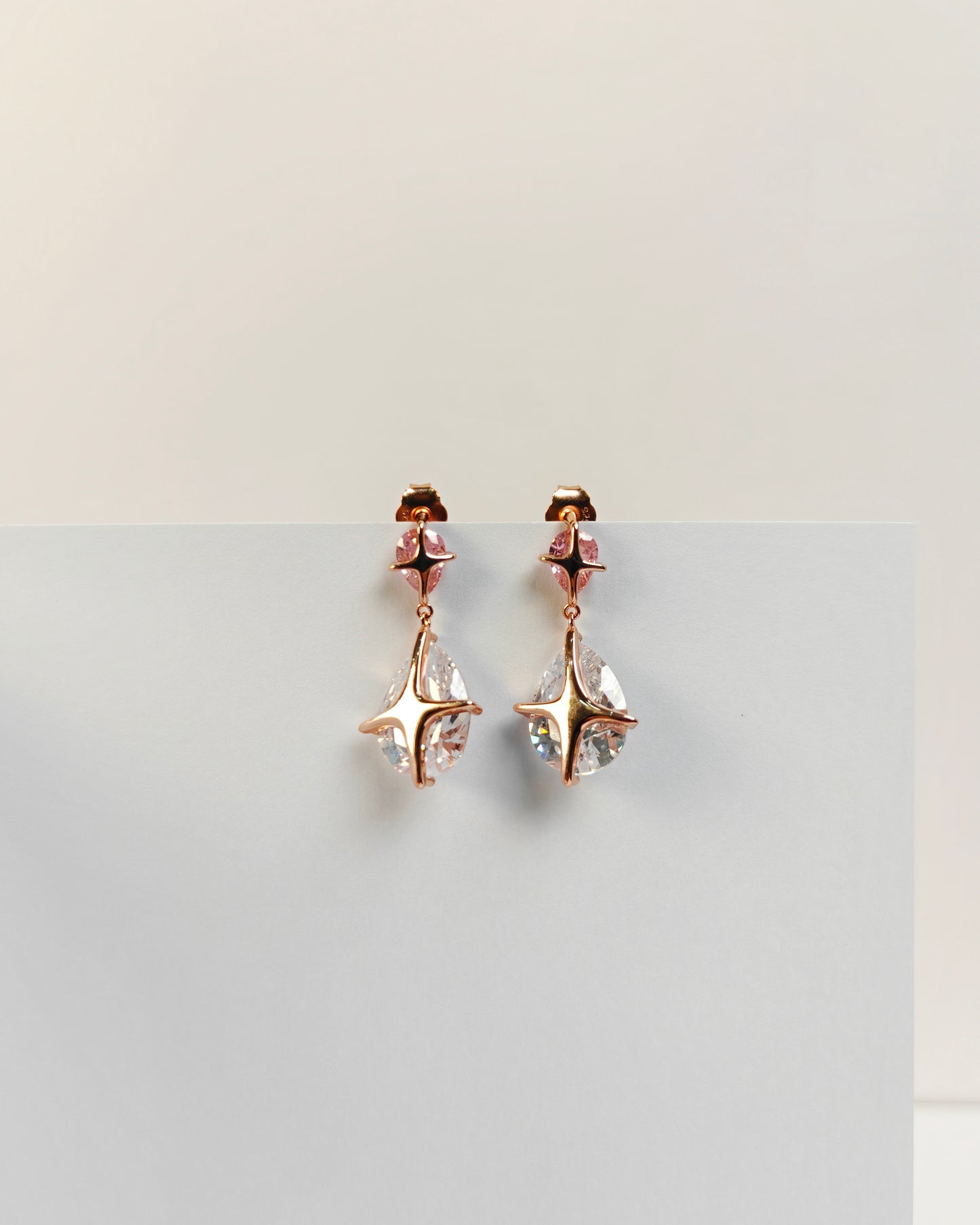 Crystal Bloom Earrings | 925 Silver | Odins