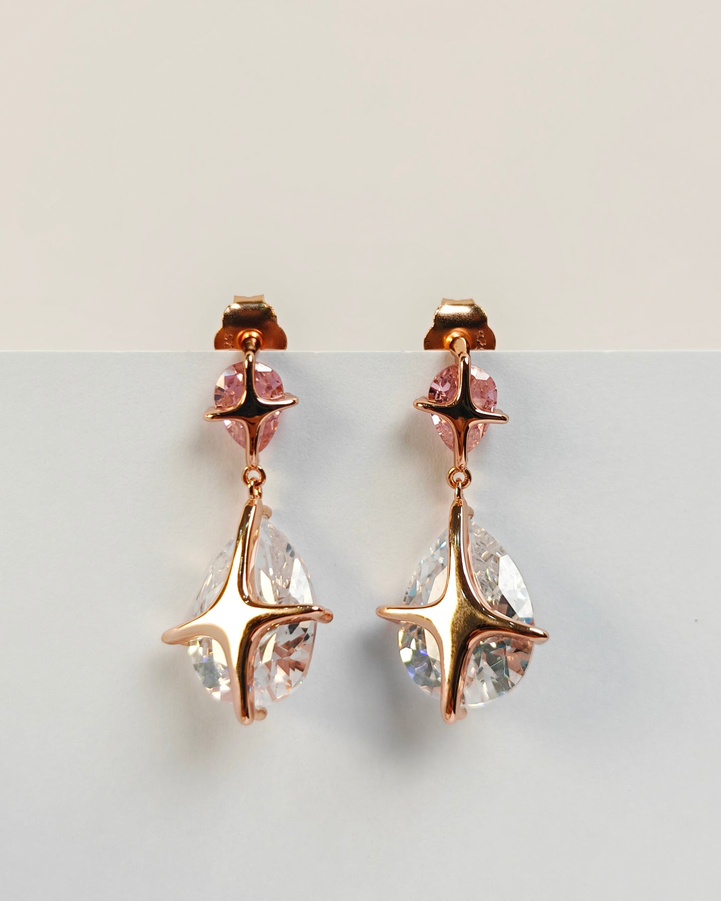 Crystal Bloom Earrings | 925 Silver | Odins