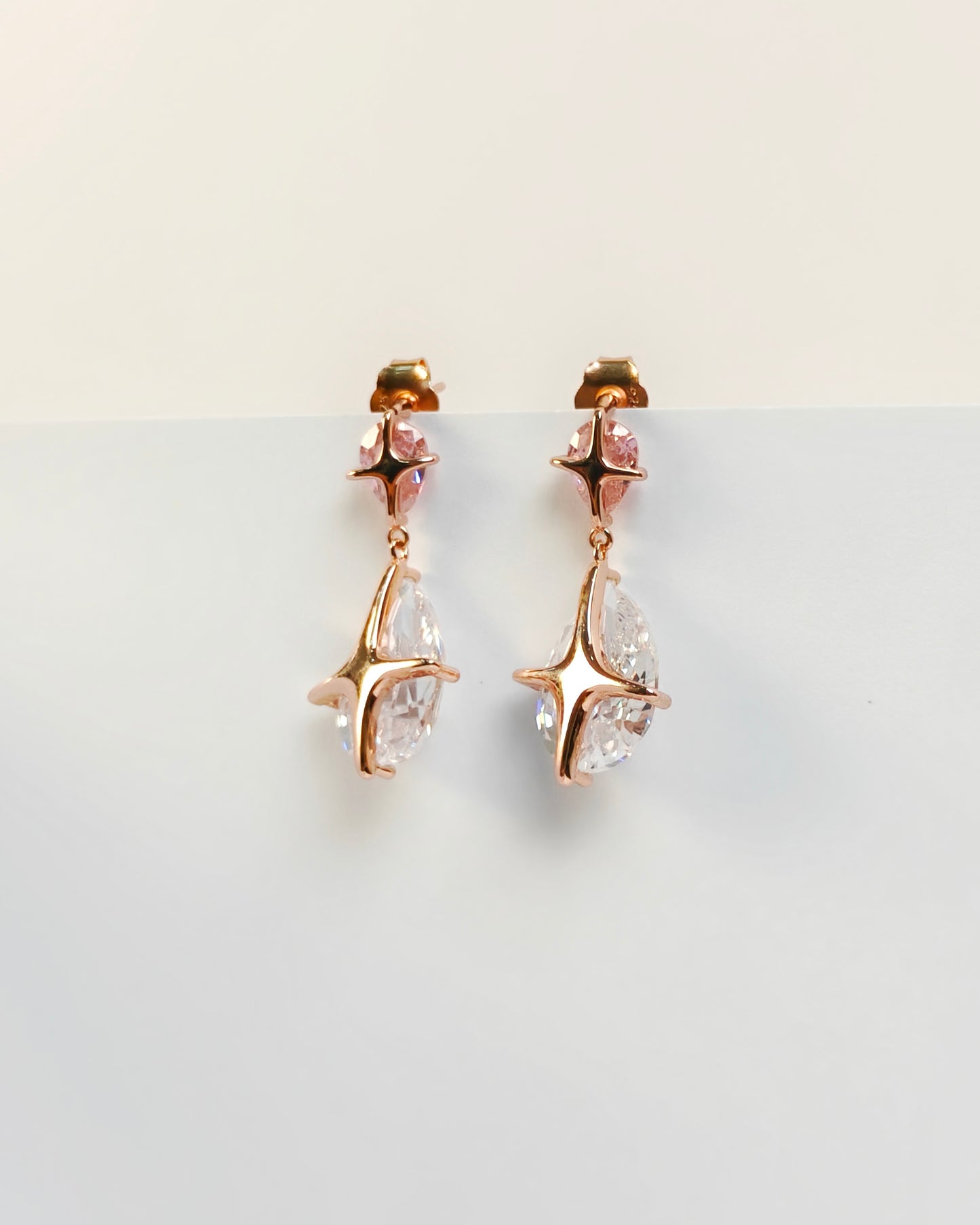 Crystal Bloom Earrings | 925 Silver | Odins