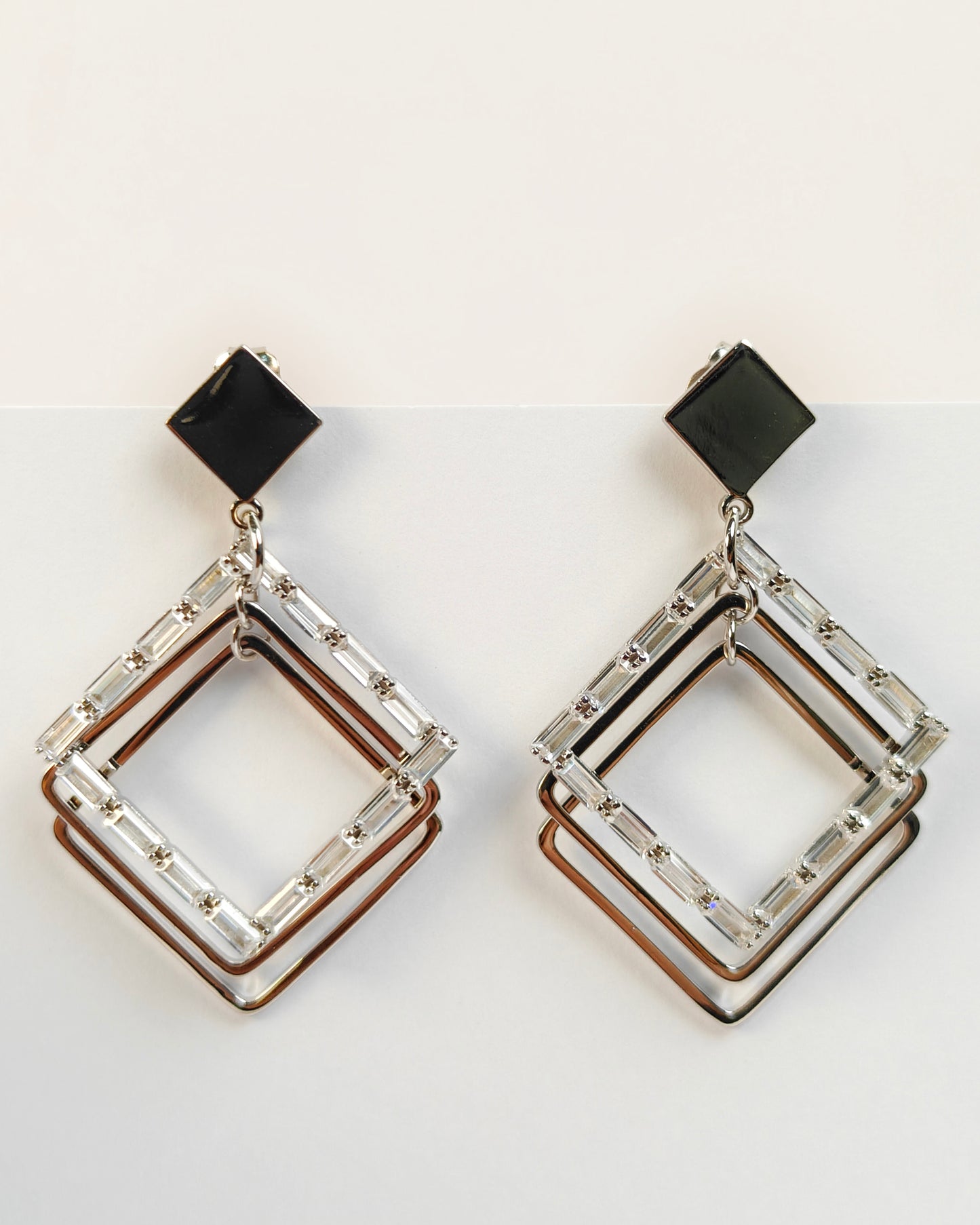 Facet Glint Earrings | 925 Silver | Odins