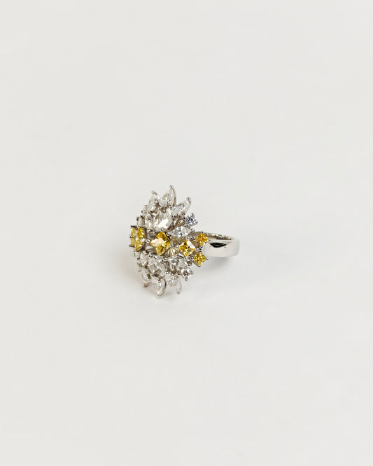 Zinnia Ring | 925 Silver | Odins