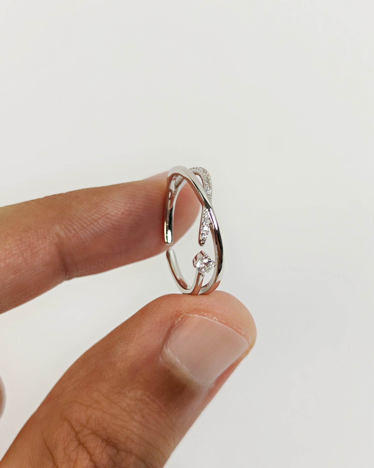 Embrace Ring | 925 Silver | Odins