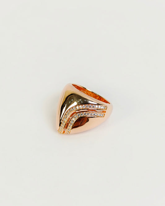 Rose Wave Ring | 925 Silver | Odins