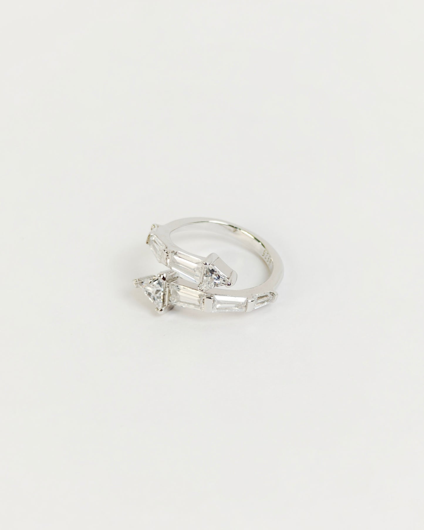 Apex Sparkle Ring | 925 Silver | Odins