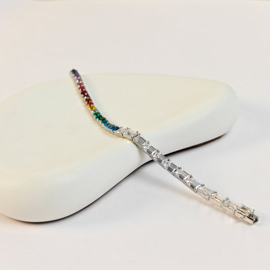 Polaris Tennis Bracelet | 925 Silver | Odins