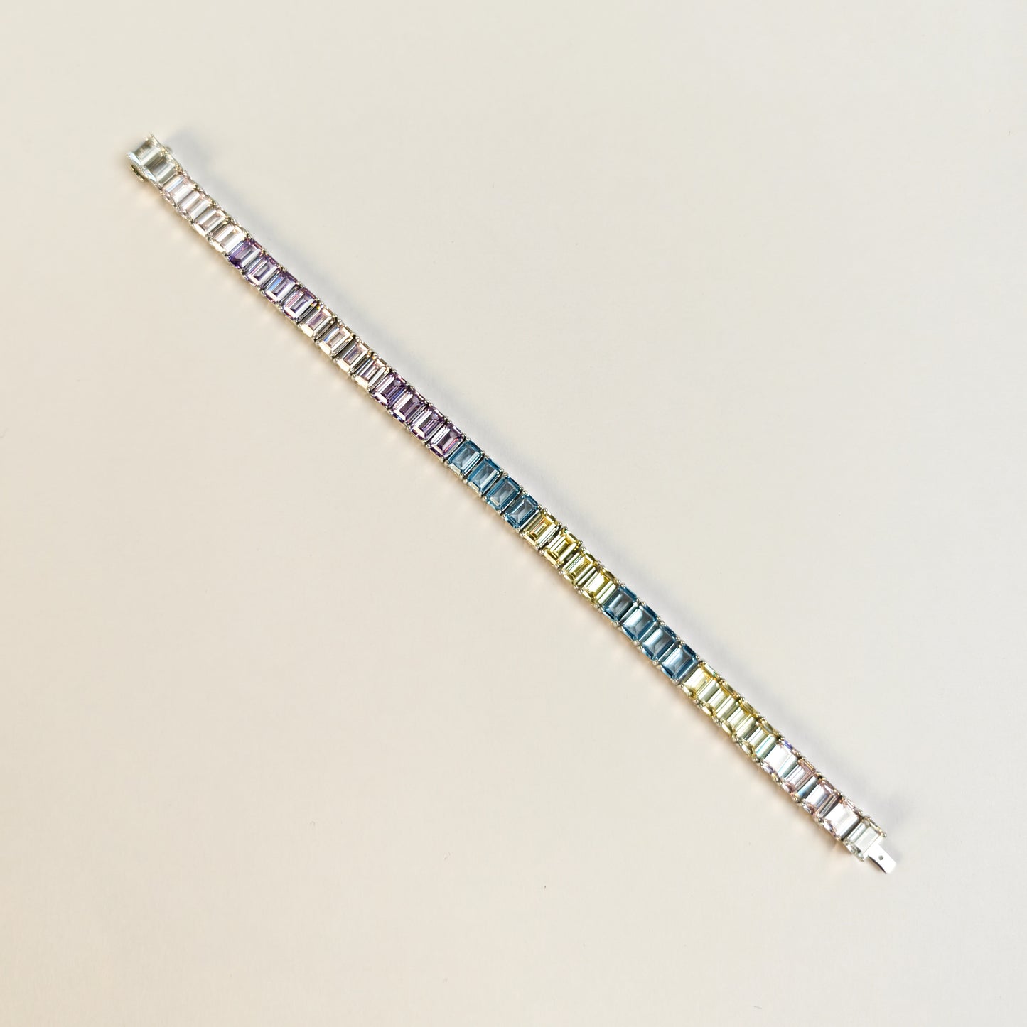 Prism Tennis Bracelet | 925 Silver | Odins