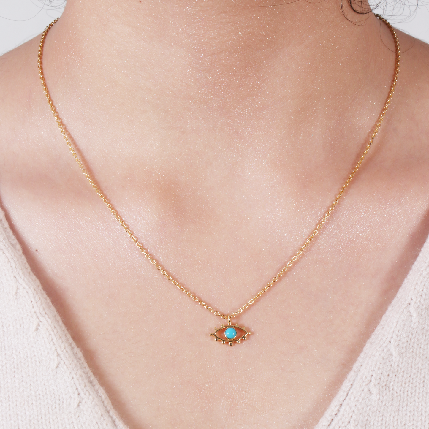 Turquoise Gaze