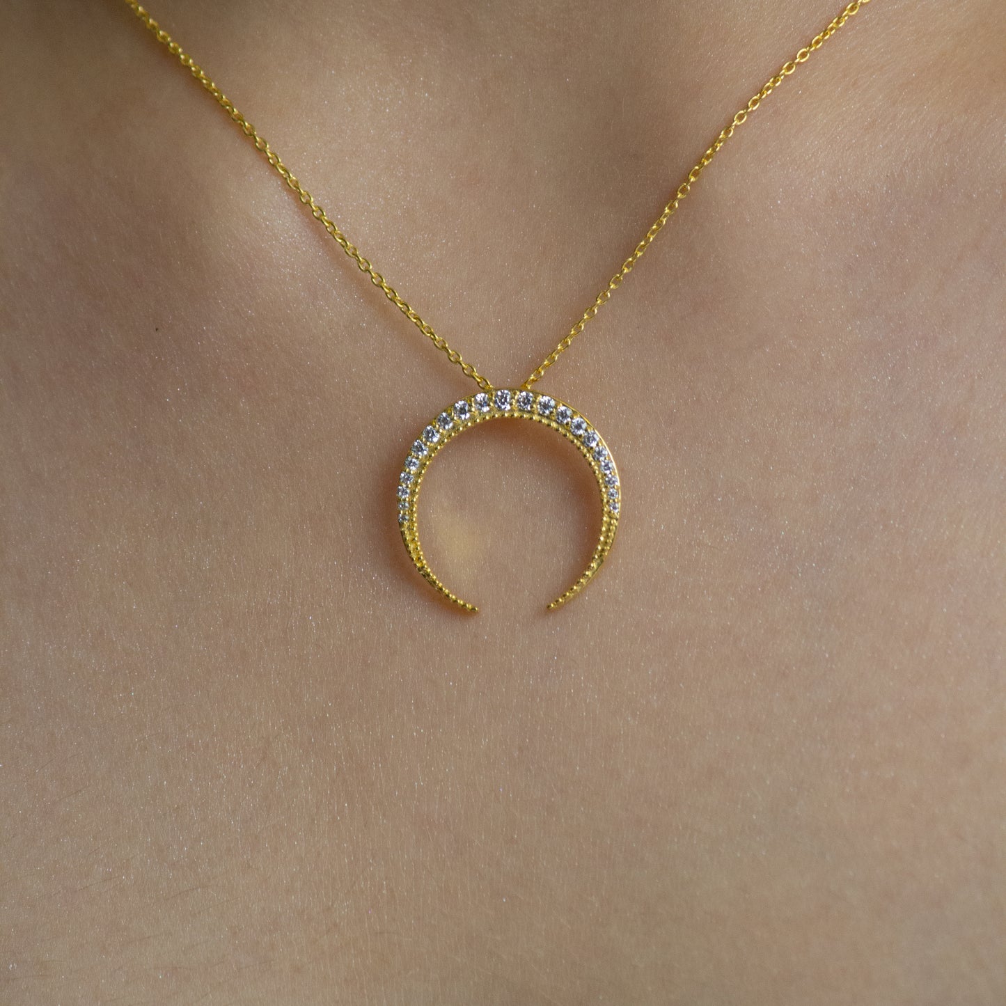 Secrets of the Night - Crescent Moon Necklace