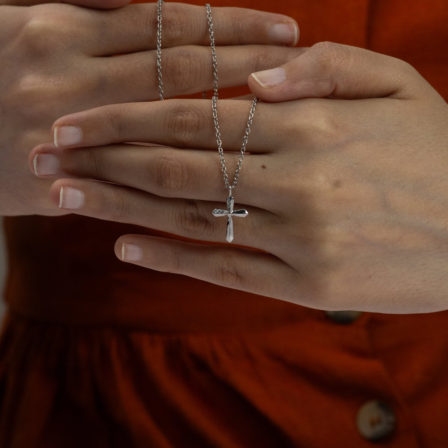 Faith's Light - Cross Necklace