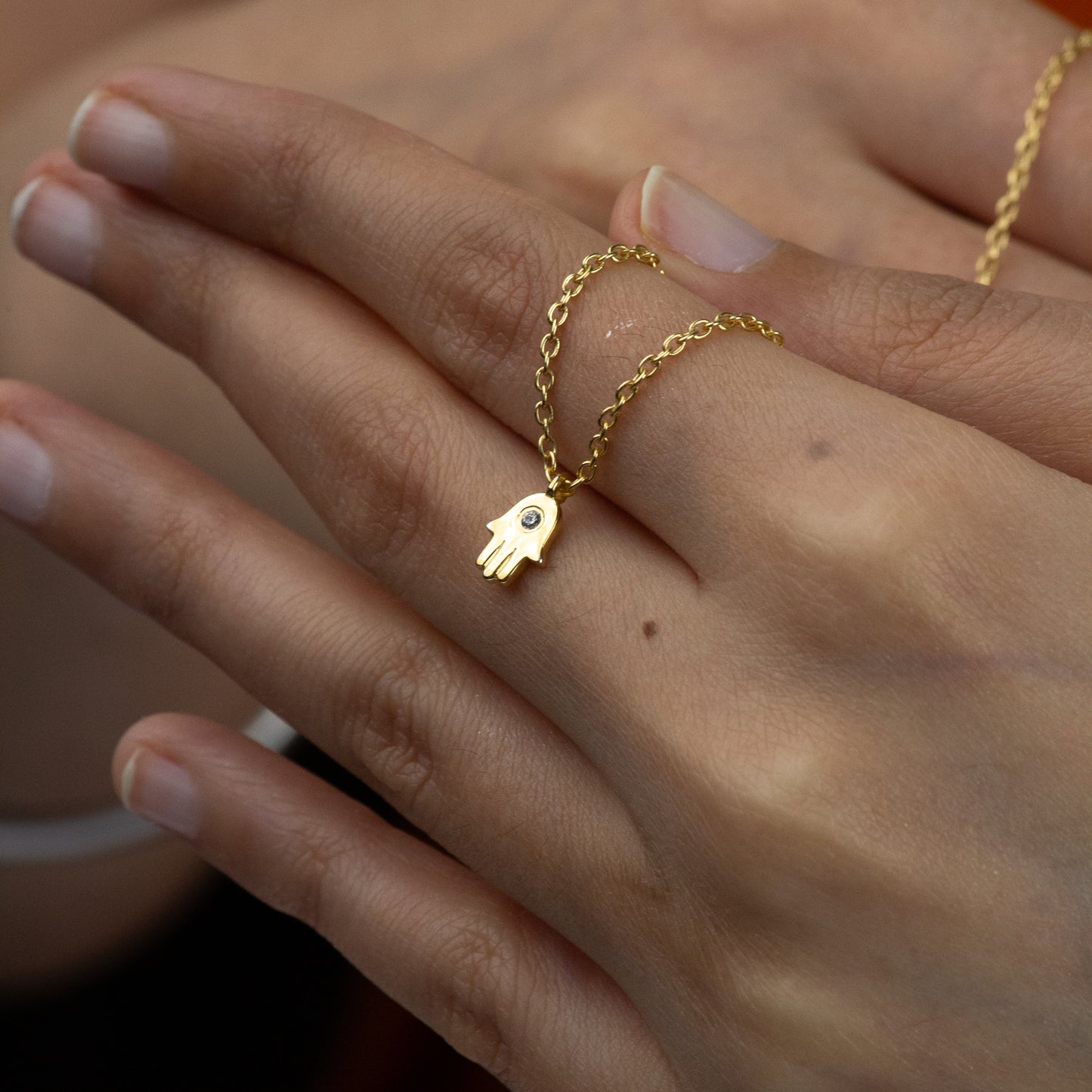 Hand of Destiny - Hamsa Necklace