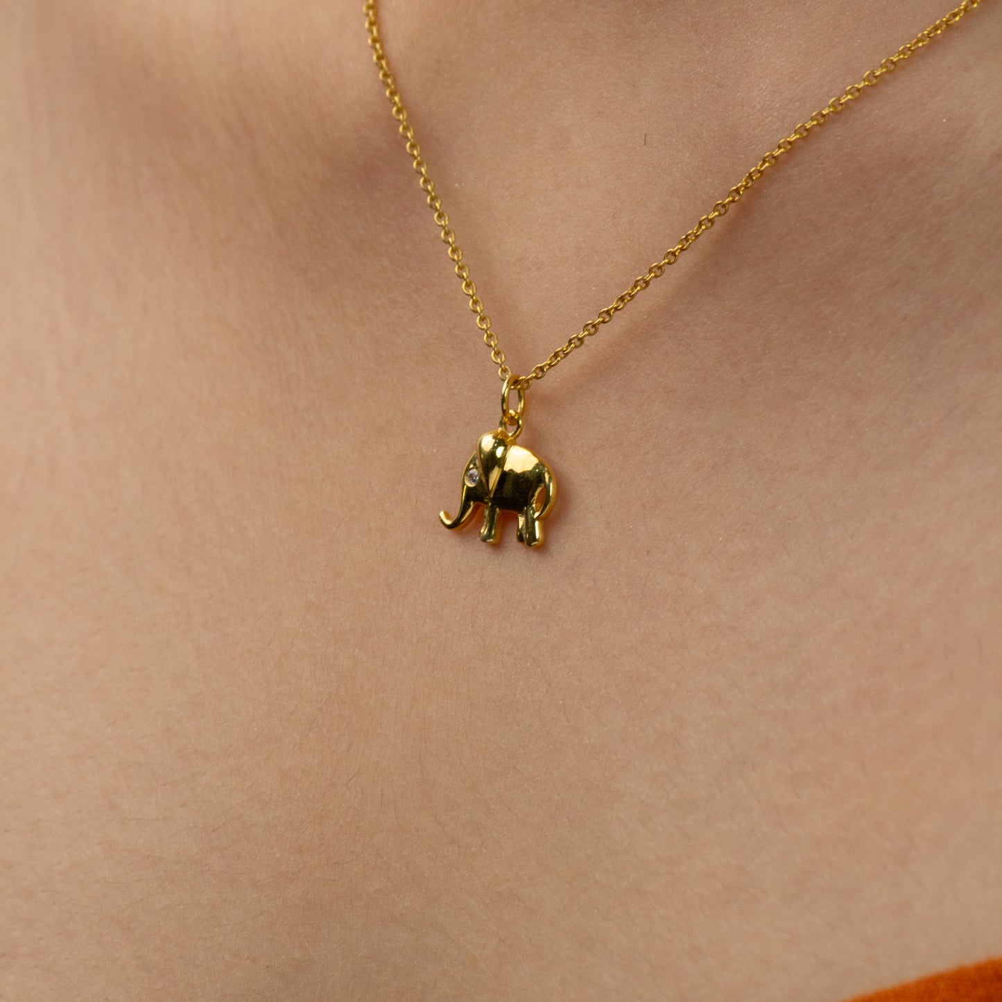 Tiny Tusk - Elephant Necklace
