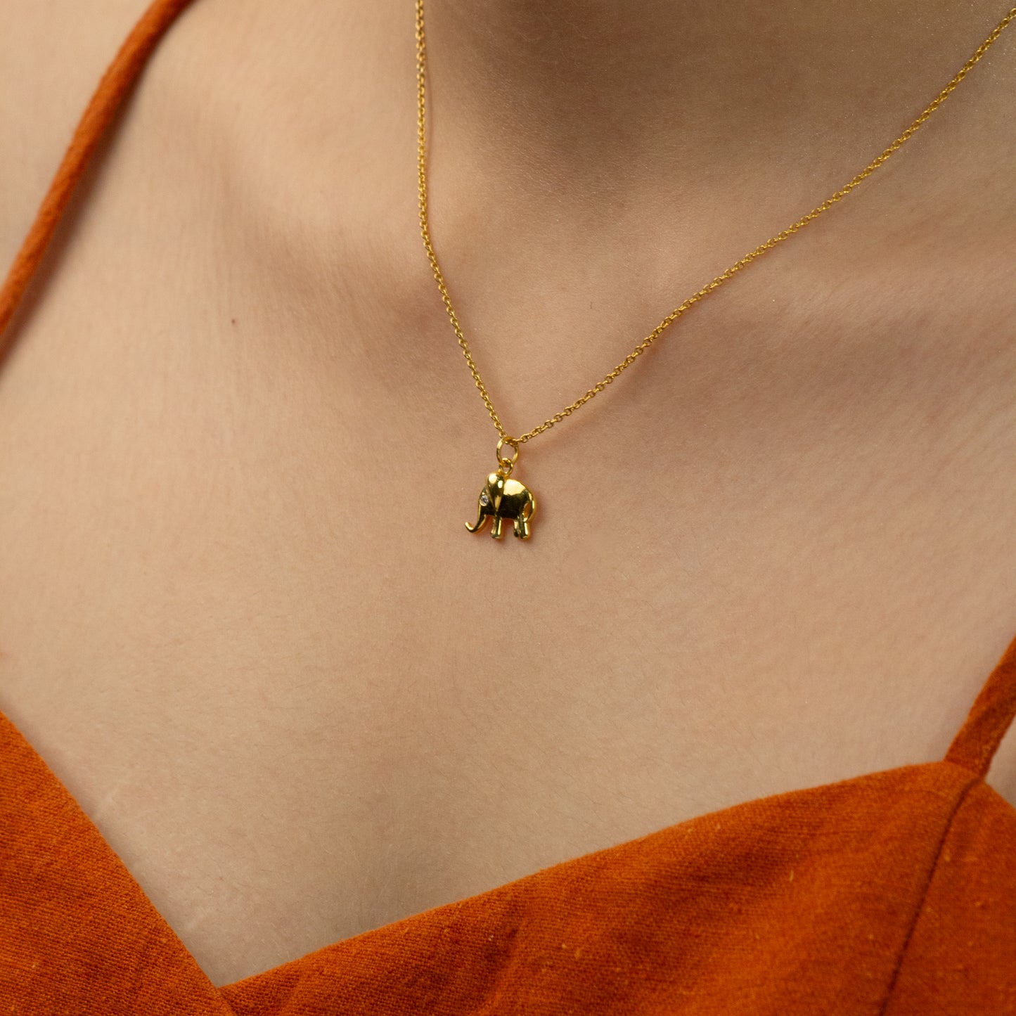 Tiny Tusk - Elephant Necklace