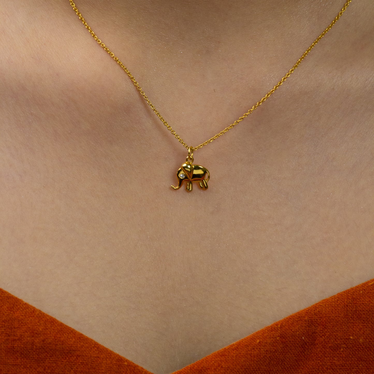 Tiny Tusk - Elephant Necklace