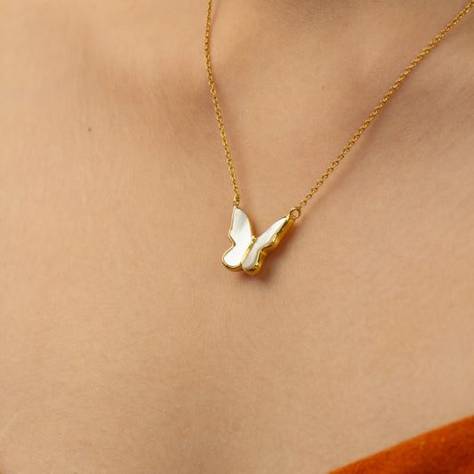 Dream Weaver - Butterfly Necklace