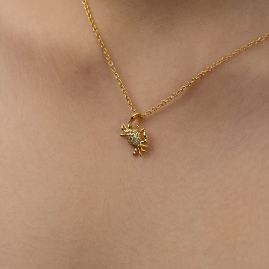 Oh Crab Necklace