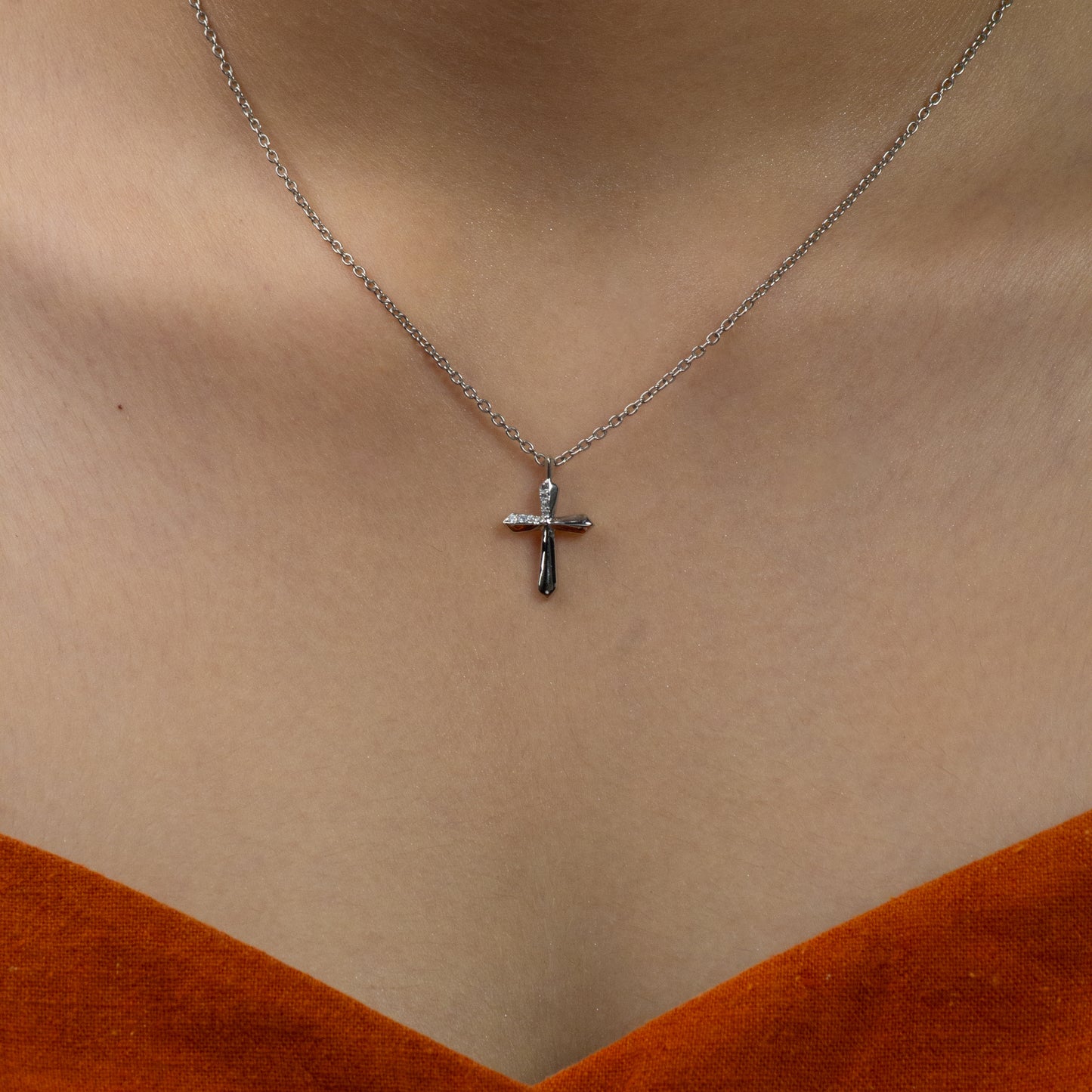 Faith's Light - Cross Necklace