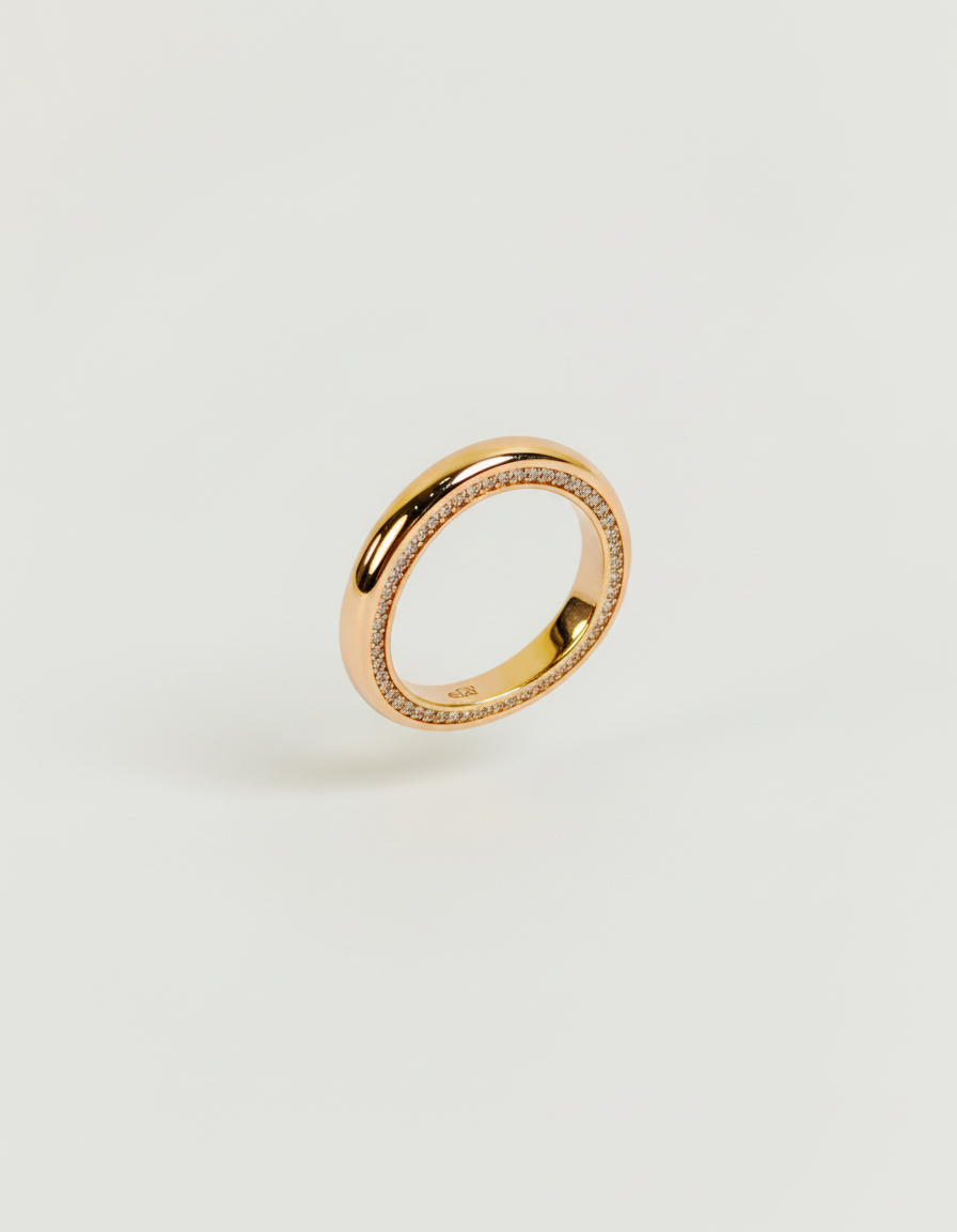 Luxe Gleam Ring | 925 Silver | Odins