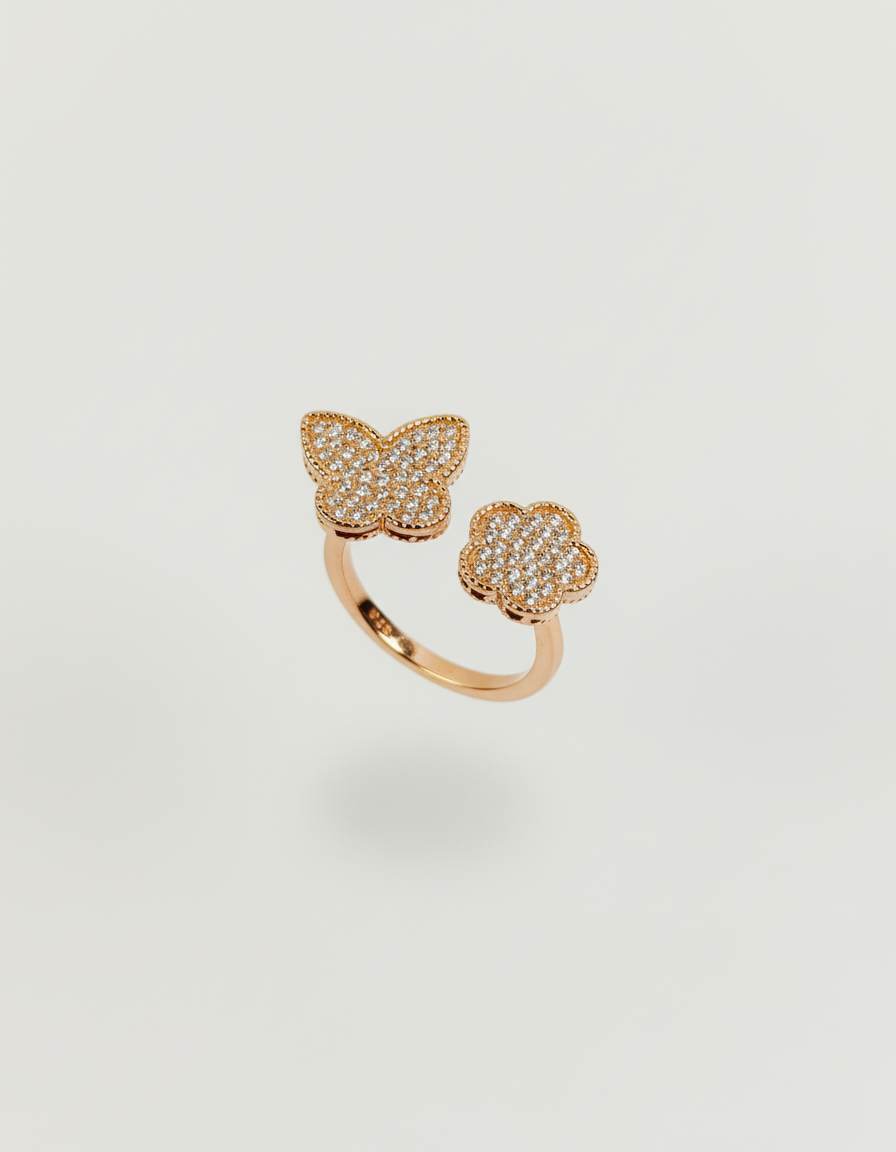 Aura Petal Ring | 925 Silver | Odins