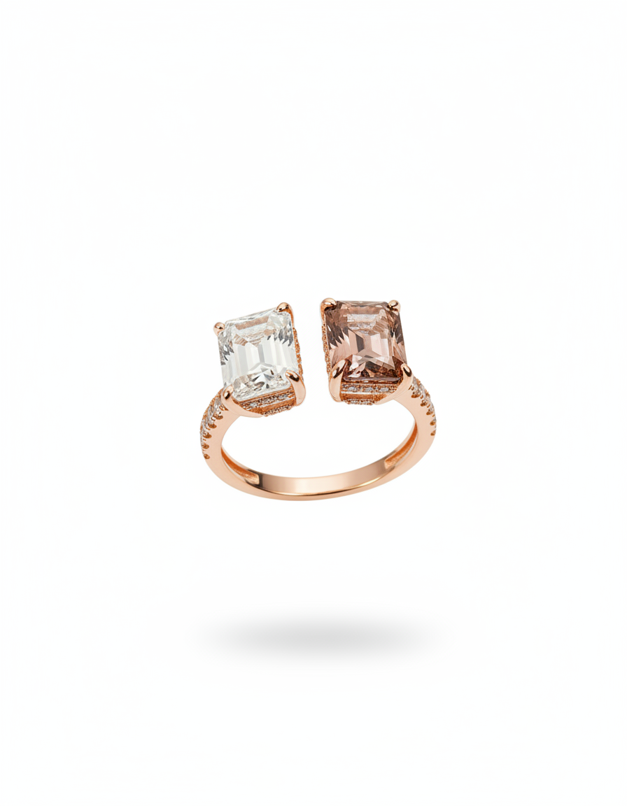 Twin Horizon Ring | 925 Silver | Odins