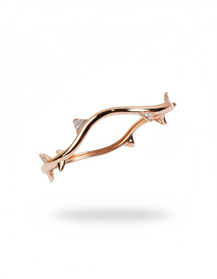 Rose Link Bracelet | 925 Silver | Odins