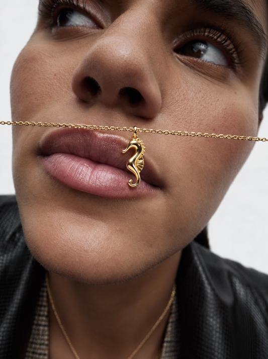 Oceanic Grace - Seahorse Necklace