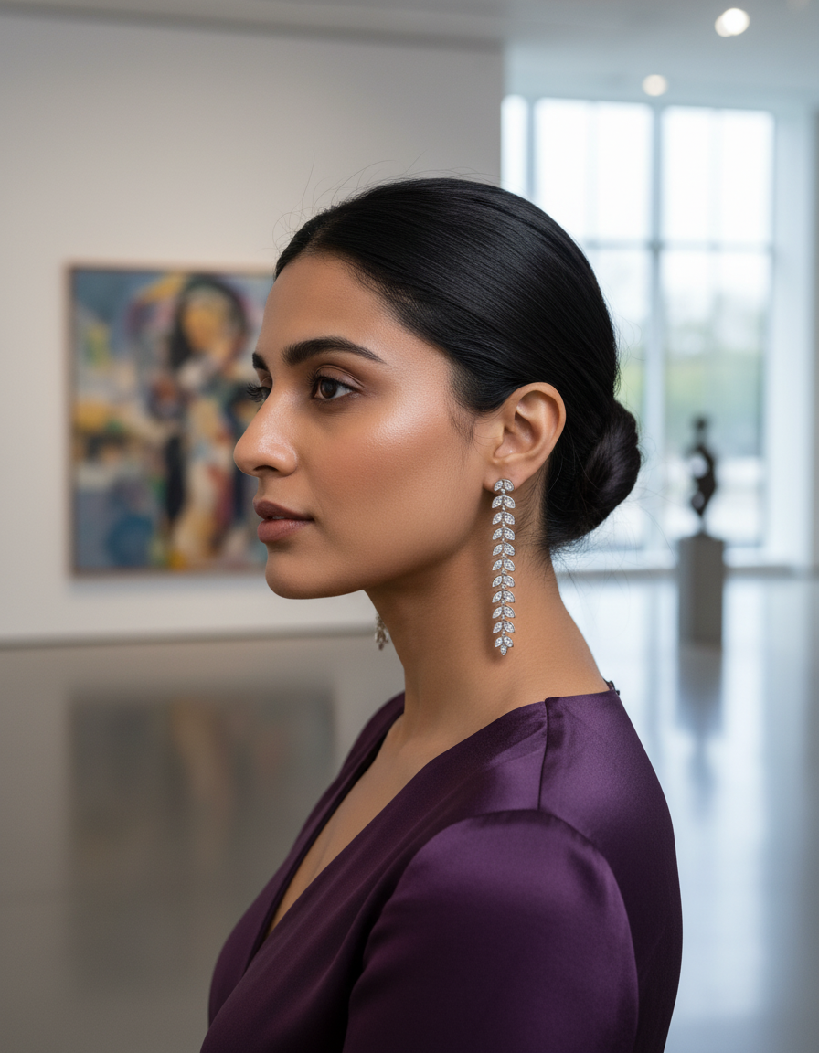 Liana Drops Earrings | 925 Silver | Odins