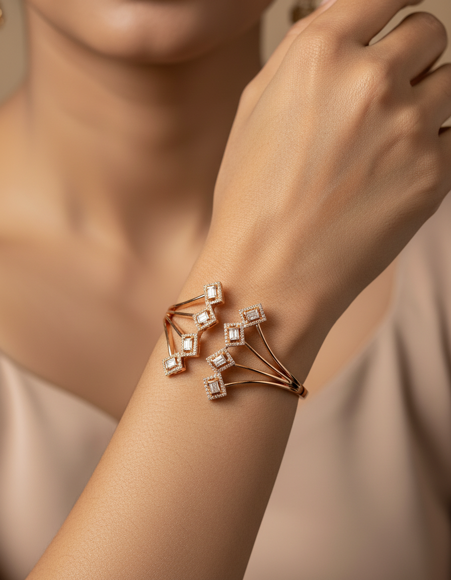 Linea Cuff Bracelet | 925 Silver | Odins