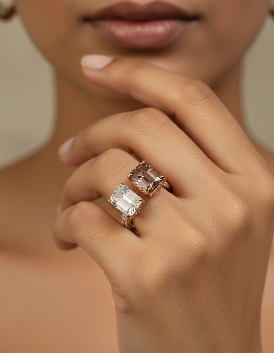 Twin Horizon Ring | 925 Silver | Odins