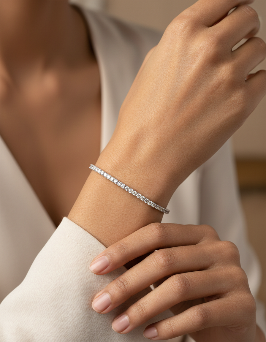 Tennis Bracelet | 925 Silver | Odins