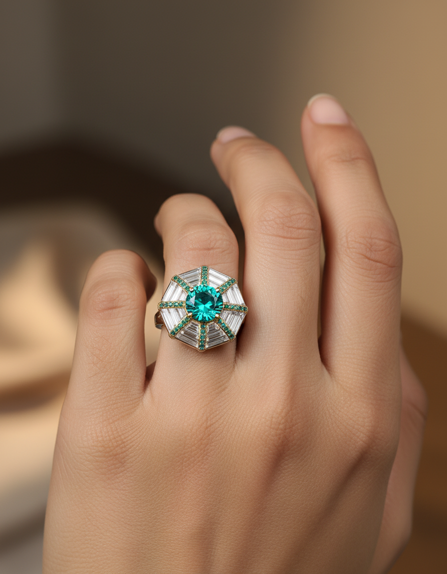 Octavia Ring | 925 Silver | Odins