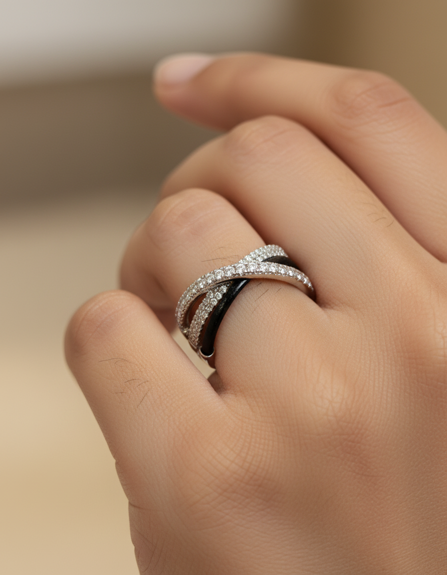 Eclipse Ring | 925 Silver | Odins
