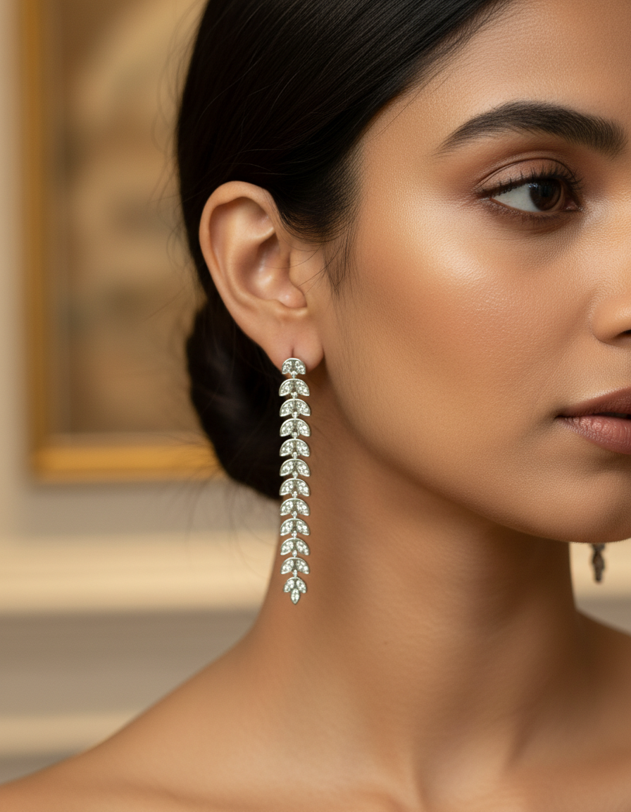 Liana Drops Earrings | 925 Silver | Odins
