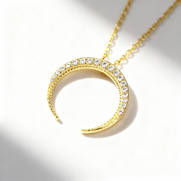 Secrets of the Night - Crescent Moon Necklace