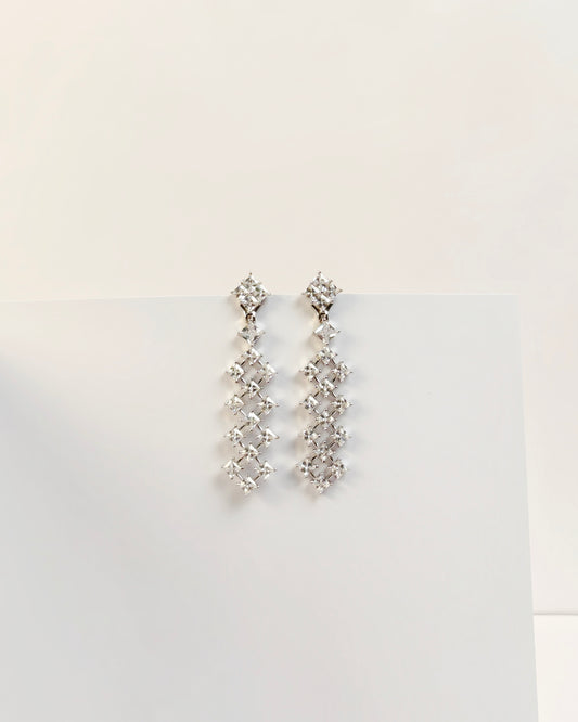 Stella Drops Earrings | 925 Silver | Odins