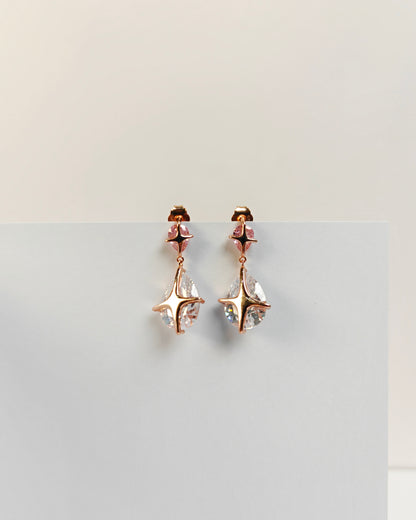 Crystal Bloom Earrings | 925 Silver | Odins