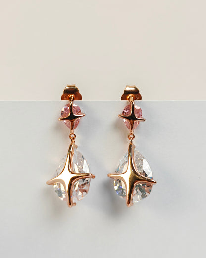 Crystal Bloom Earrings | 925 Silver | Odins