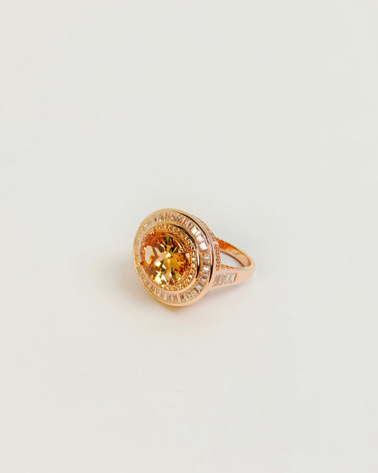 Rose Halo Ring | 925 Silver | Odins