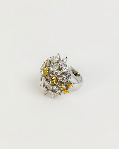 Zinnia Ring | 925 Silver | Odins