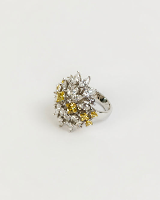 Zinnia Ring | 925 Silver | Odins