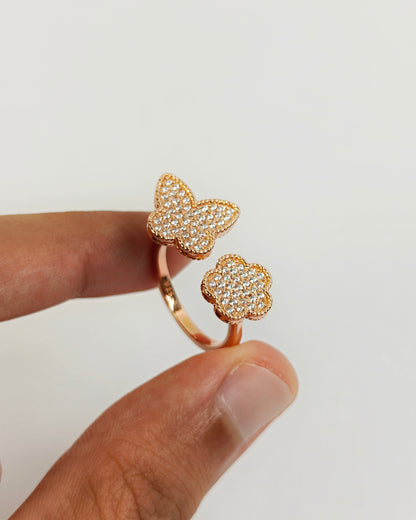 Aura Petal Ring | 925 Silver | Odins