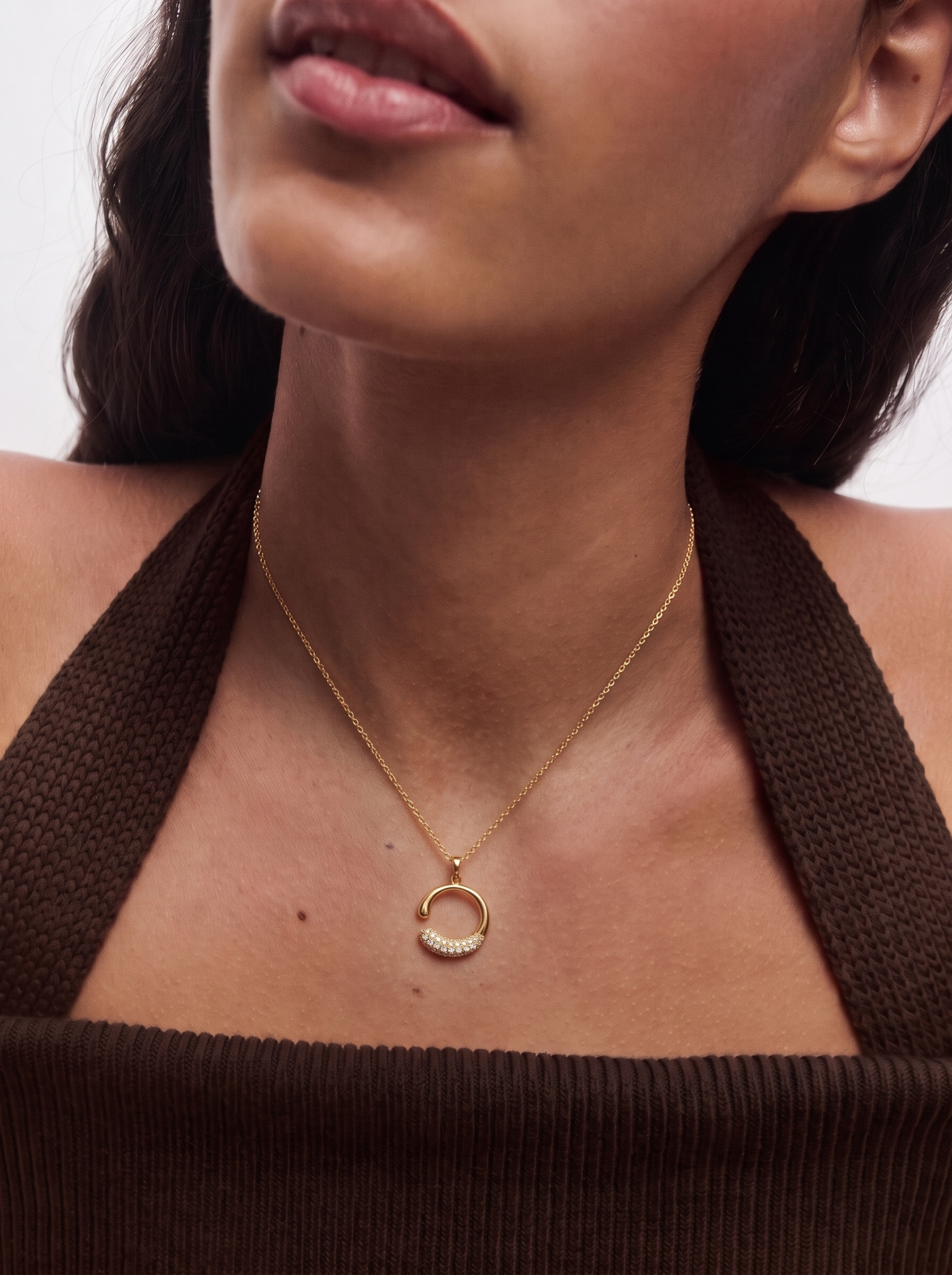 Sparkle Arc Necklace