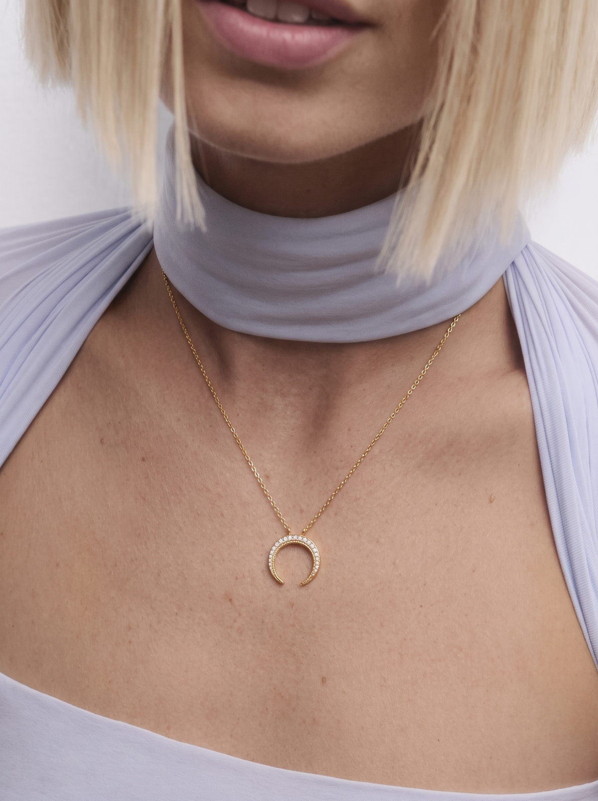 Crescent Moon Necklace