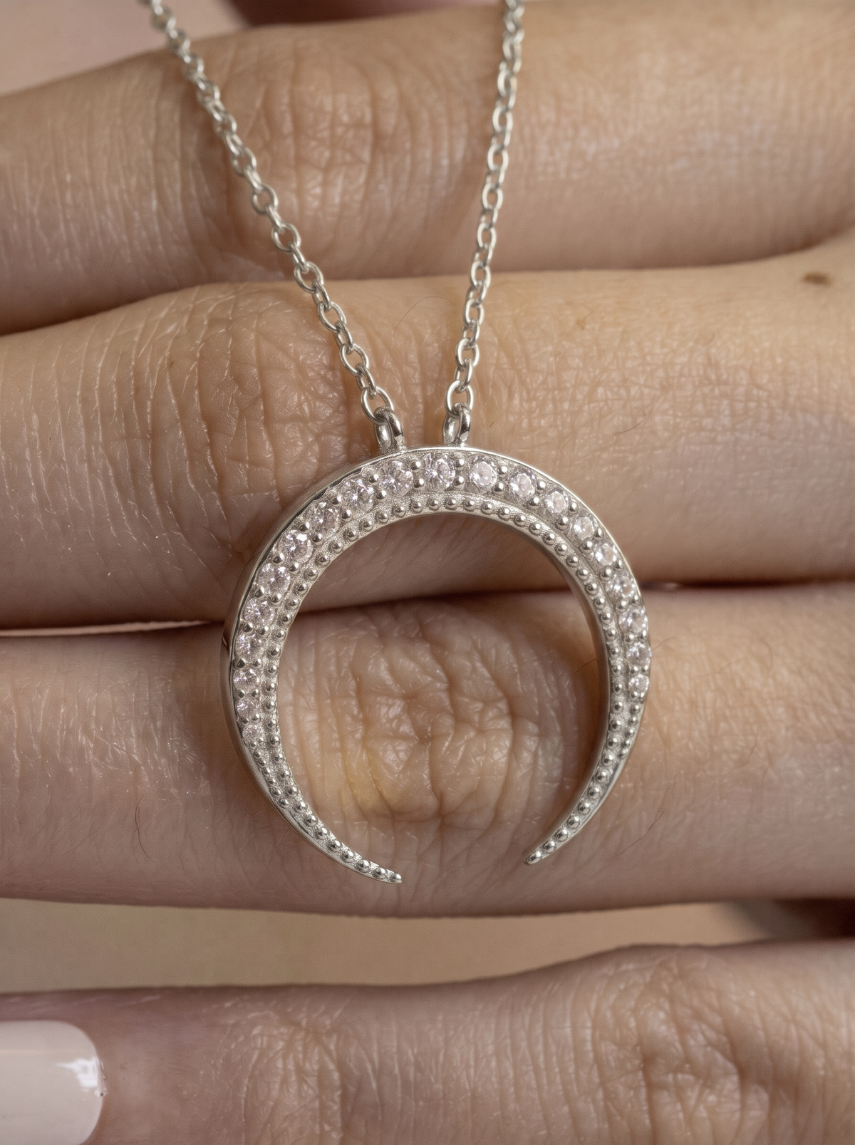 Crescent Moon Necklace