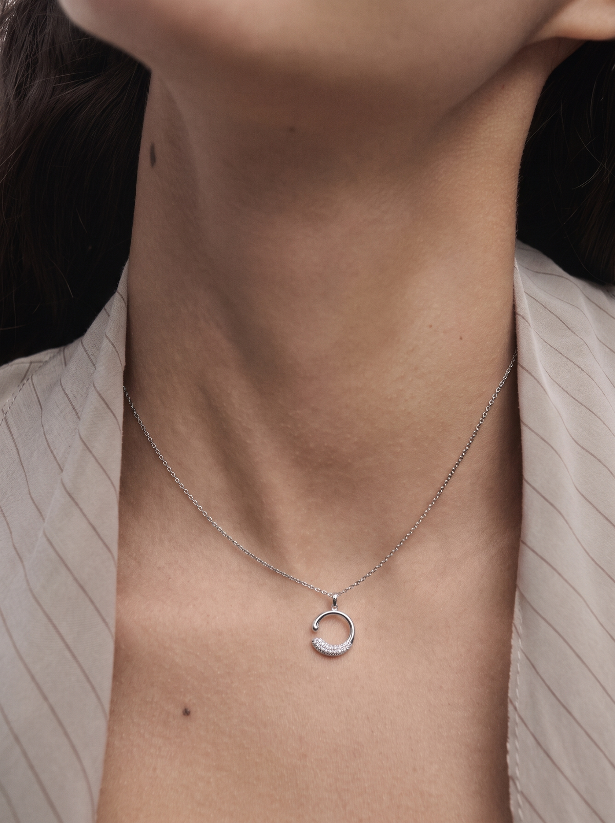 Sparkle Arc Necklace
