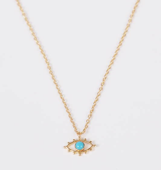 Turquoise Gaze