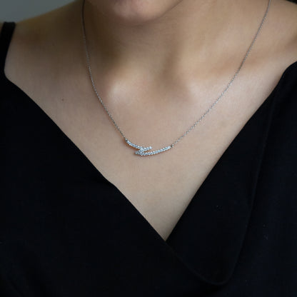 Dynamic Duet - Bar Necklace