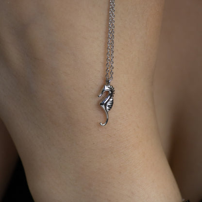Oceanic Grace - Seahorse Necklace