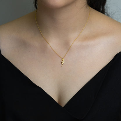 Oceanic Grace - Seahorse Necklace