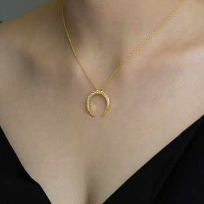 Secrets of the Night - Crescent Moon Necklace
